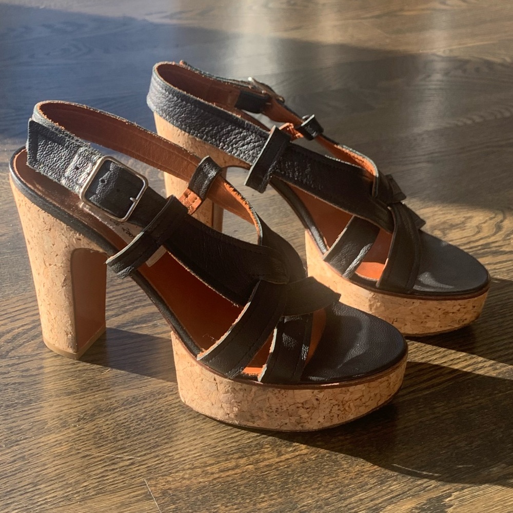 Lanvin platform sandals